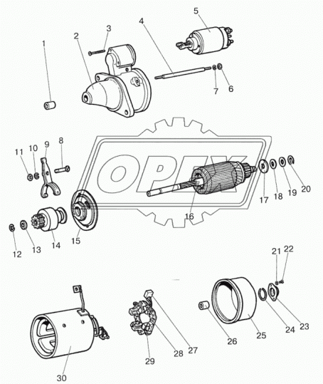 16.280.797 Корпус с обмотками Iskra